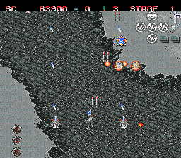 Task Force Harrier EX screenshot 3 for Sega Mega Drive